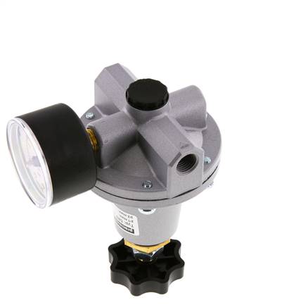 Precision Pressure Regulator G1/4'' 550 l/min 0.1-3.0bar/1-44psi Zinc Die-Cast Standard 3