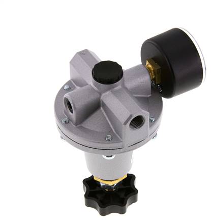 Precision Pressure Regulator G1/4'' 550 l/min 0.5-10.0bar/7-145psi Zinc Die-Cast Standard 3