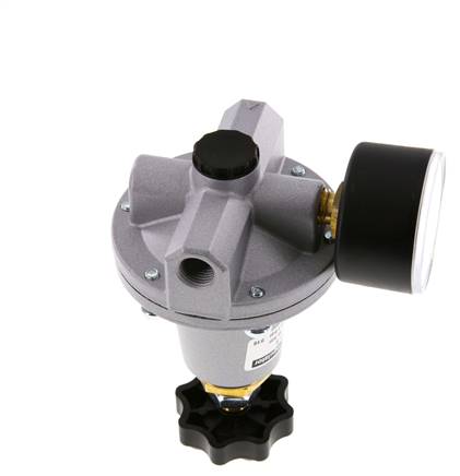 Precision Pressure Regulator G1/4'' 550 l/min 0.2-6.0bar/3-87psi Zinc Die-Cast Standard 3