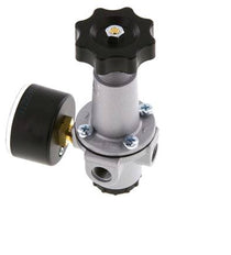 Pressure Regulator G1/4'' 1000 l/min 0.1-3.0bar/1-44psi Zinc Die-Cast Standard 1