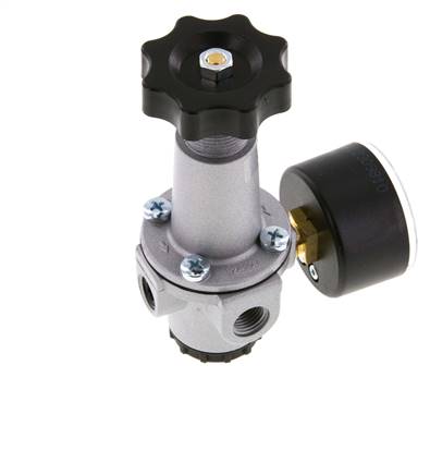 Pressure Regulator G1/4'' 1000 l/min 0.5-16.0bar/7-232psi Zinc Die-Cast Standard 1