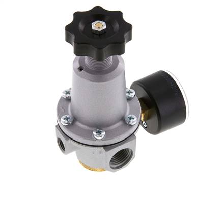 Pressure Regulator G1/2'' 2100 l/min 0.5-10.0bar/7-145psi Zinc Die-Cast Standard 2