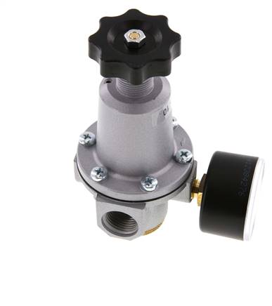 Pressure Regulator G1/2'' 2100 l/min 0.5-16.0bar/7-232psi Zinc Die-Cast Standard 2