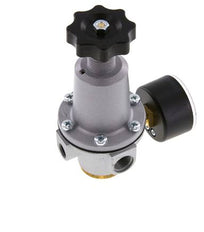 Pressure Regulator G3/8'' 2100 l/min 0.5-10.0bar/7-145psi Zinc Die-Cast Standard 2