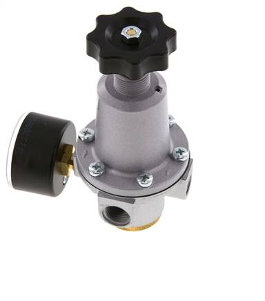 Pressure Regulator G3/8'' 2100 l/min 0.5-16.0bar/7-232psi Zinc Die-Cast Standard 2