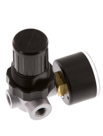 Pressure Regulator G1/8'' 450 l/min 0.1-3.5bar/1-51psi Zinc Die-Cast Standard 0
