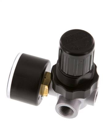 Pressure Regulator G1/4'' 450 l/min 0.1-3.5bar/1-51psi Zinc Die-Cast Standard 0