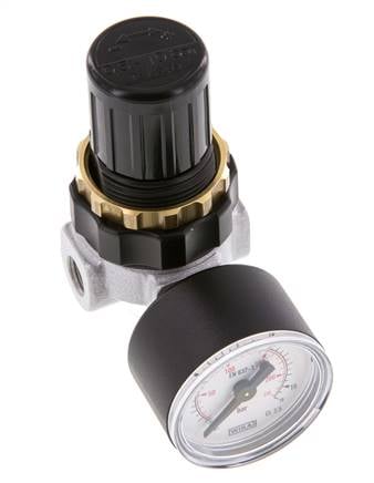 Pressure Regulator G1/8'' 330 l/min 0.5-16.0bar/7-232psi Zinc Die-Cast Standard 0