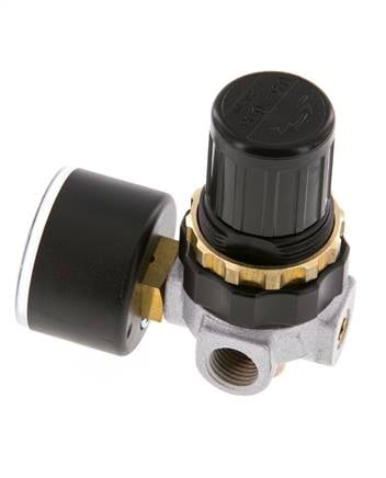 Pressure Regulator G1/4'' 330 l/min 0.5-16.0bar/7-232psi Zinc Die-Cast Standard 0