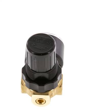 Pressure Regulator G1/8'' 330 l/min 0.1-3.0bar/1-44psi Air Water Brass Standard 0