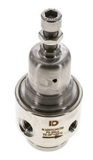 Pressure Regulator G1/4'' 700 l/min 0.5-8.0bar/7-116psi Stainless Steel Gases Liquids