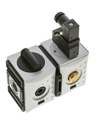 Soft-start Valve G3/8x1/4 115VAC 1300 l/min Futura 1