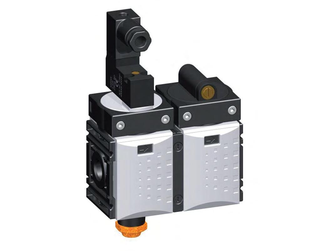 Soft-start Valve G1/4 24VDC 1300 l/min Futura 0