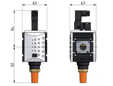3/2 Valve G3/8 230VAC 4300 l/min Futura 2