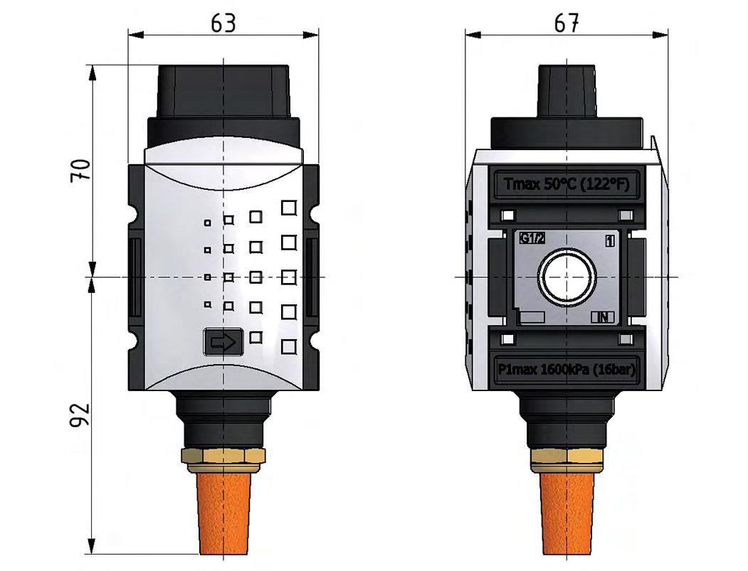 3/2 Ball Valve G1/2 11000 l/min Futura 2