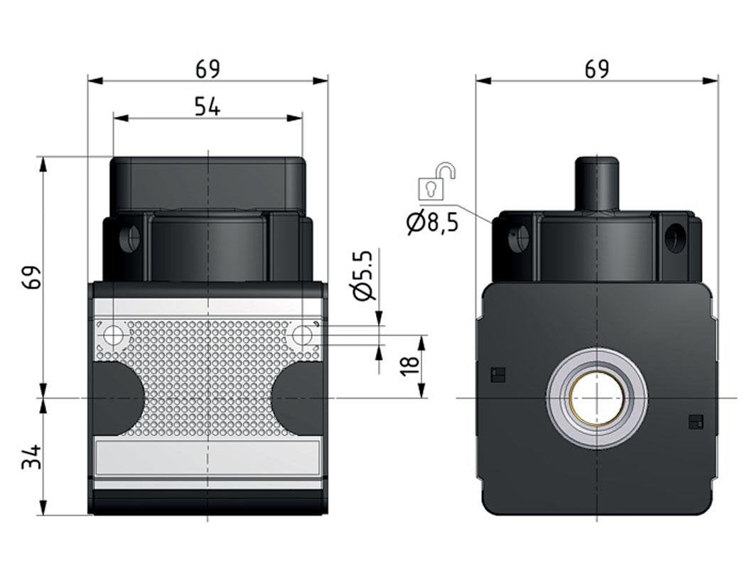 3/2 Ball Valve G1/2 11000 l/min Lock Multifix 2