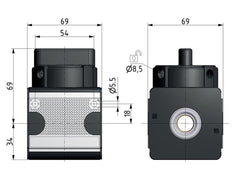 3/2 Ball Valve G1/2 11000 l/min Multifix 2