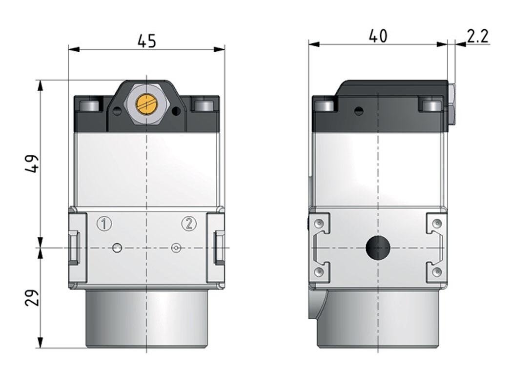 Soft-start Valve G1/4 2250 l/min Multifix 0