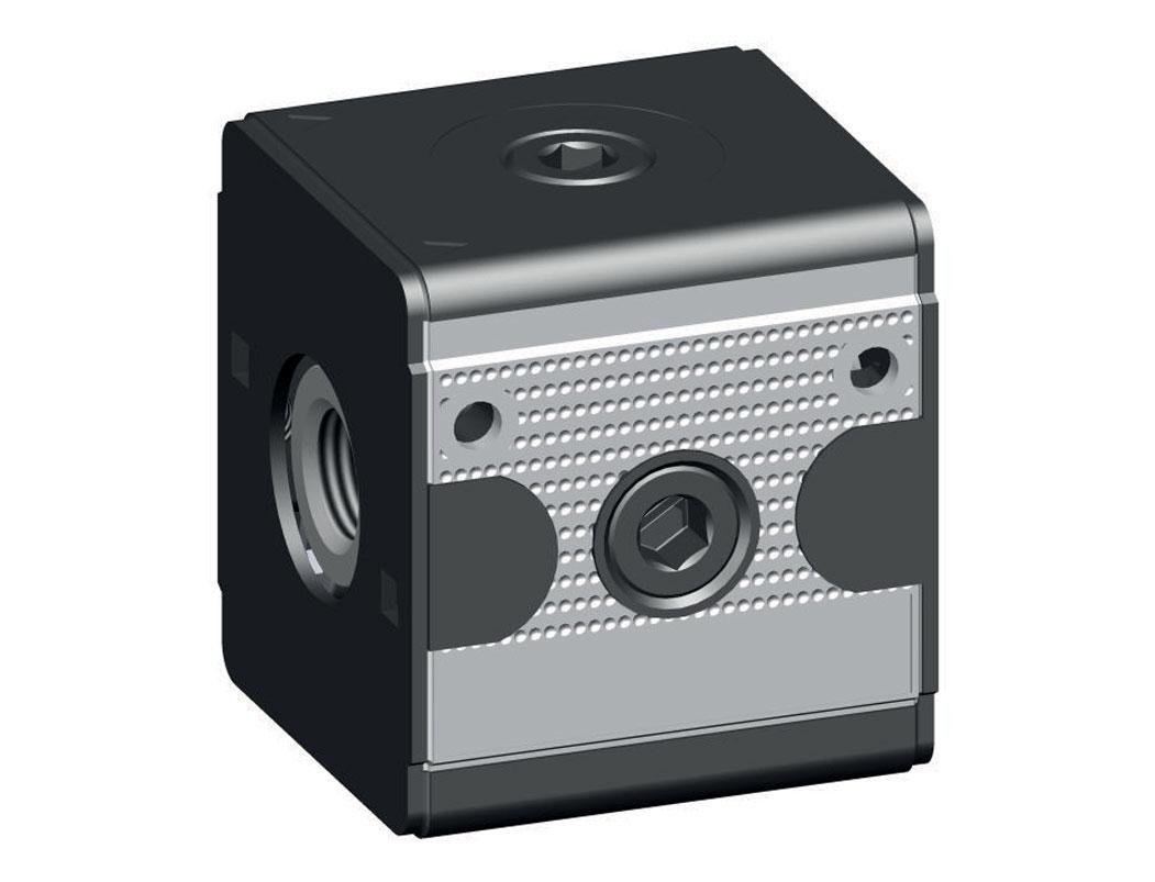 Distributor G3/8 700 l/min with Check Valve Multifix 1