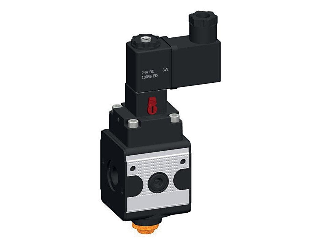 3/2 Valve G1/4 24VAC 900 l/min Multifix 1