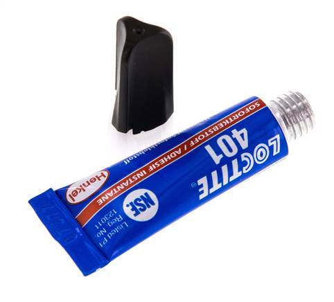 Loctite Instant Adhesive 3ml Transparent 3-11s Curing Time Metal, Plastic And Rubber Surfaces