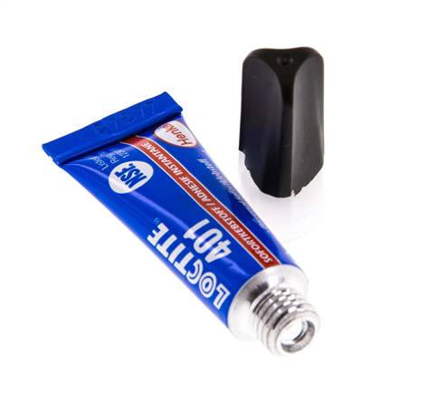 Loctite Instant Adhesive 3ml Transparent 3-11s Curing Time Metal, Plastic And Rubber Surfaces