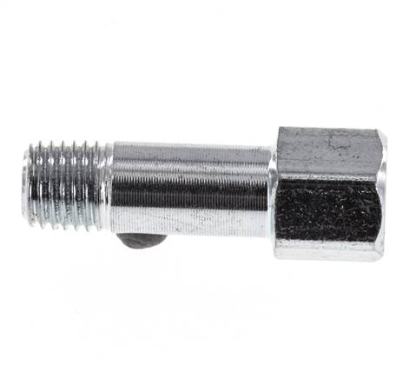 Steel Male/Female M8x1 Grease Nipple Extension 28mm