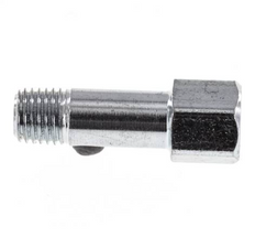 Steel Male/Female M8x1 Grease Nipple Extension 28mm