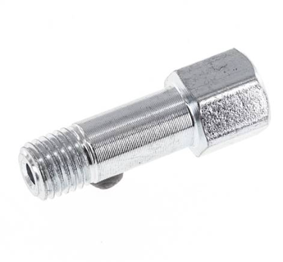 Steel Male/Female M8x1 Grease Nipple Extension 28mm