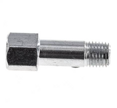 Steel Male/Female M8x1 Grease Nipple Extension 28mm