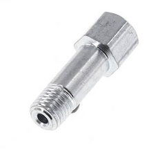 Steel Male/Female M8x1 Grease Nipple Extension 28mm