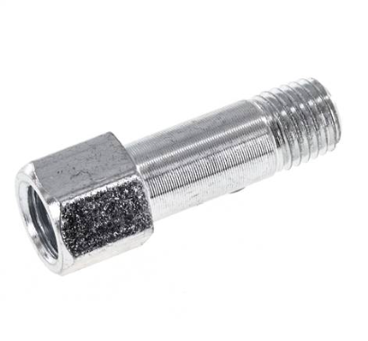 Steel Male/Female M8x1 Grease Nipple Extension 28mm