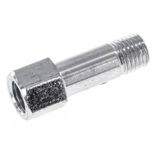 Steel Male/Female M8x1 Grease Nipple Extension 28mm