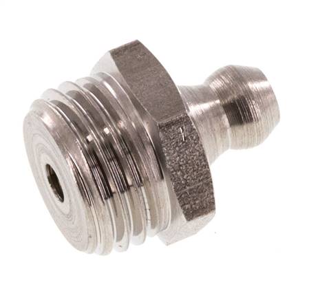 Straight Grease Nipple Stainless Steel R 1/4 inch DIN 71412