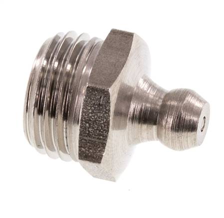 Straight Grease Nipple Stainless Steel R 1/4 inch DIN 71412