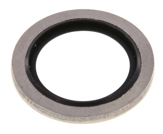 G 1/2" Stainless Steel/FKM Hydraulic Bonded Seal 21.5x28.6x2 mm