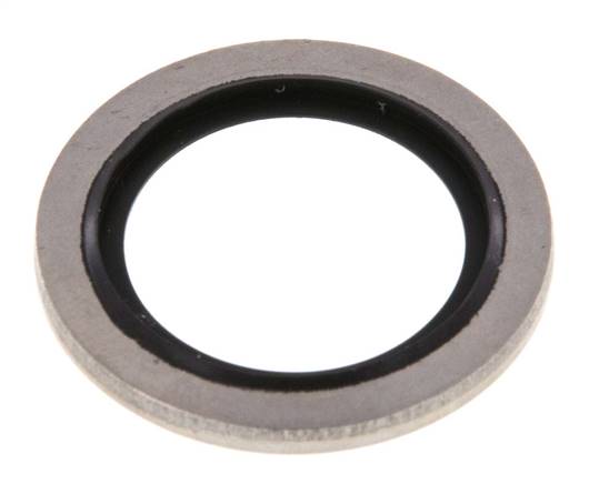 G 1/2" Stainless Steel/FKM Hydraulic Bonded Seal 21.5x28.6x2 mm
