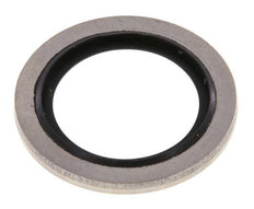 G 1/2" Stainless Steel/FKM Hydraulic Bonded Seal 21.5x28.6x2 mm