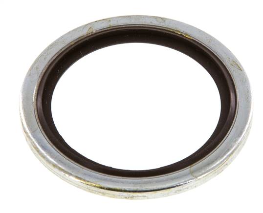 M30 Steel/FKM Hydraulic Bonded Seal 31x39x2 mm
