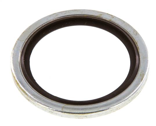 M30 Steel/FKM Hydraulic Bonded Seal 31x39x2 mm