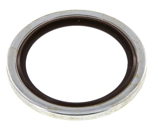 M30 Steel/FKM Hydraulic Bonded Seal 31x39x2 mm
