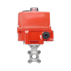 Rp 3/4'' 2-Way Stainless Steel Modulating Electric Ball Valve 24V AC/DC