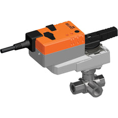 Belimo 3-Way Ball Valve Rp1/2 Kvs5.5 24VAC/DC 9s 2-point 4Nm IP54 R3015-BL1/LRQ24A