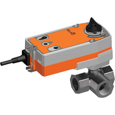 Belimo 3-Way Ball Valve Rp1-1/4 Kvs15 100-240VAC Fail-Safe 90s 3-point 10Nm IP54 SPDT R3032-BL3/NRF230A-3-S2