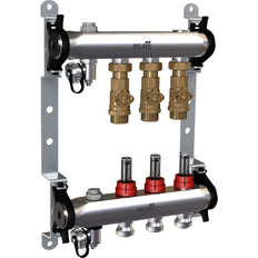 Belimo Manifold 3 x Zone Valves 24VAC/DC 75s 2/3-point 1Nm IP40 EM-ECQ-03F/CQ24A