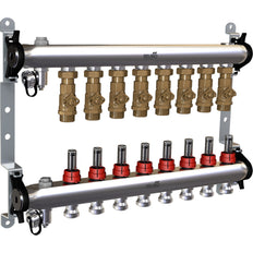 Belimo Manifold 8 x Zone Valves 100-240VAC 75s 2/3-point 1Nm IP40 Terminal EM-ECQ-08F/CQ230A-T