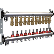 Belimo Manifold 11 x Zone Valves 24VAC/DC 75s 0-10V 1Nm IP40 Terminal EM-ECQ-11F/CQ24A-SZ-T
