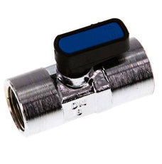 Rp 3/8 inch 2-Way Brass Mini Ball Valve Compact EN331 Gas 20 Bar