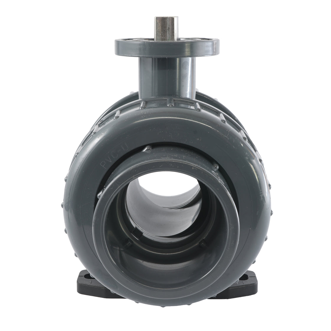 63mm 2-Way PVC Ball Valve ISO-Top Socket - 614 - VDL