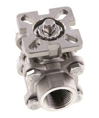 G3/4'' 2-Way Stainless Steel Ball Valve 3-Piece Full Bore ISO-Top - BL2SA3